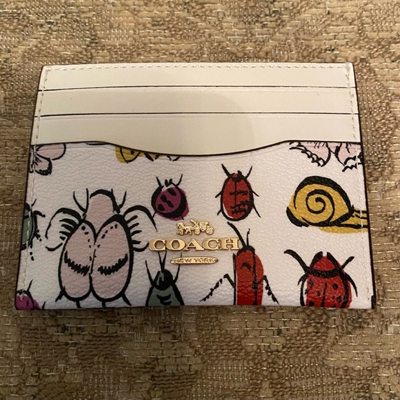 Coach Insert/Creature Theme Card Wallet NEW - Picture 6 of 7